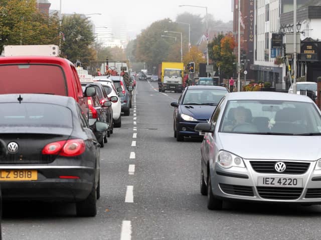 Road users are advised to anticipate some traffic disruption and plan for potential delays in Belfast