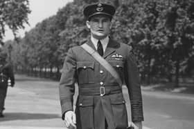 Coleraine-educated RAF squadron leader George Beamish, who also represented Ireland at international level. (Photo by Central Press/Hulton Archive/Getty Images)