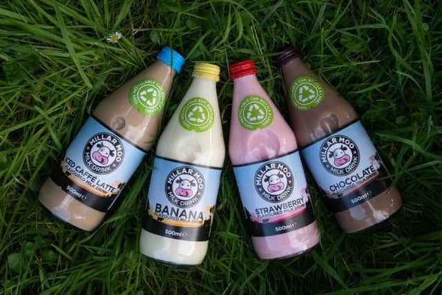 Millar Moo has an extensive range of milk drinks