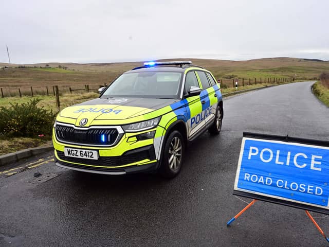 ‘Please seek an alternative route for your journey. ‘ (File image)