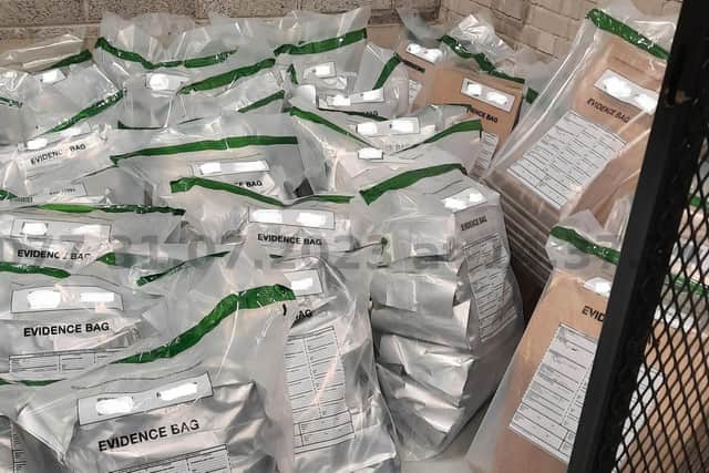 Detectives from the Police Service of Northern Ireland’s Organised Crime Branch have seized cannabis with an estimated street value of £1.5m