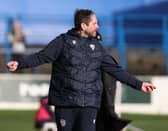 Coleraine manager Ruaidhri Higgins