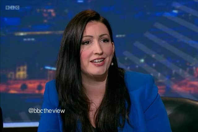 Emma Little-Pengelly on the BBC's The View