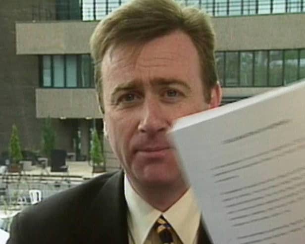 Ex-BBC political editor Stephen Grimason has sadly passed away at the age of 67. Photo: BBC
