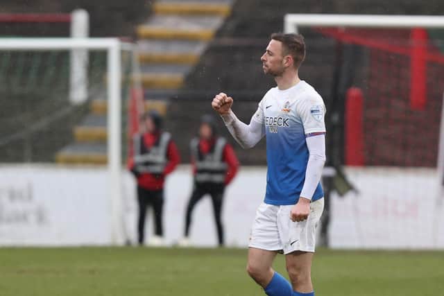 Glenavon striker Matthew Fitzpatrick will hope to net against his former club Coleraine this afternoon.