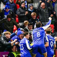 'I've had worse Fri evenings lol': Fans react to Coleraine comeback joy away at Larne in Irish League five-goal thriller