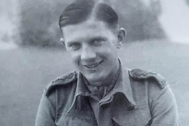 Robin Rowland during his military service