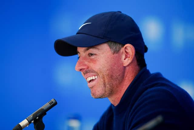 Rory McIlroy discussed the latest on LIV Golf ahead of this week's Irish Open