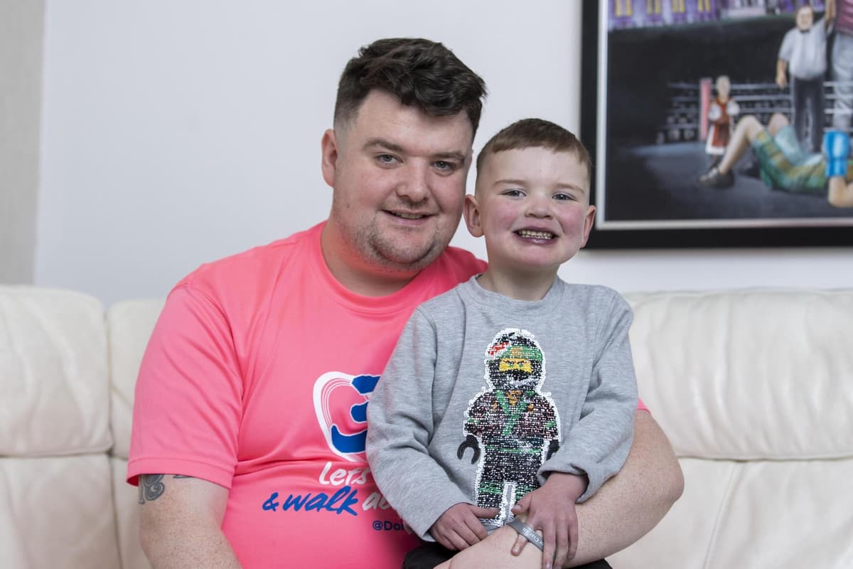 Six-year-old Daithi flown to The Freeman Hospital, Newcastle, for heart operation