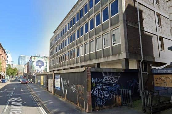 Google Street View of the Waring Street planned hotel site (Image: Google)