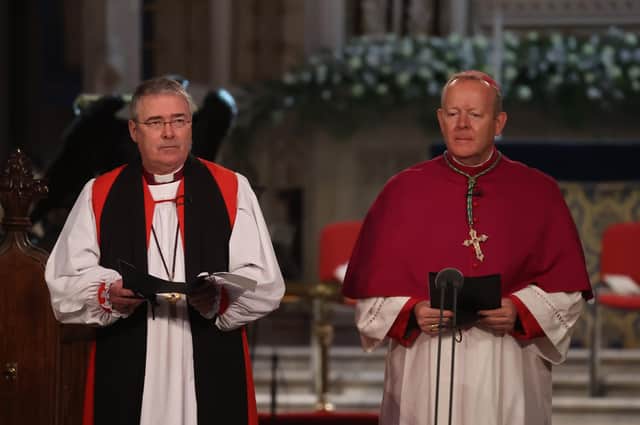 Archbishop John McDowell and Archbishop Eamon Martin wrote an article on legacy that was scathing about the UK government's legacy plans, yet which did not address fears that legacy is being tackled in a way that retrospectively demonises the security forces and so in effect justifies terrorism