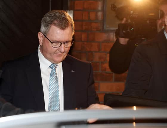 Sir Jeffrey Donaldson, who is believed to have been bailed to an address in London, is reported to be planning to strenuously challenge the charges. Picture by Jonathan Porter/PressEye