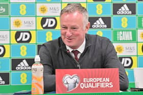 Northern Ireland manager Michael O’Neill. (Photo by Colm Lenaghan/Pacemaker)