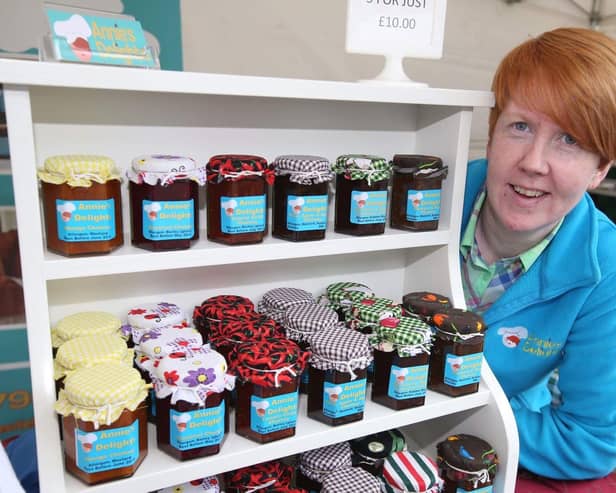 Ann Marie Collins of Annie’s Delight – two gold awards for marmalade.