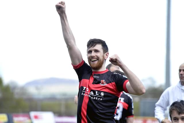 Howard Beverland played in multiple North Belfast derbies for Crusaders against Cliftonville. PIC: Stephen Hamilton/Inpho