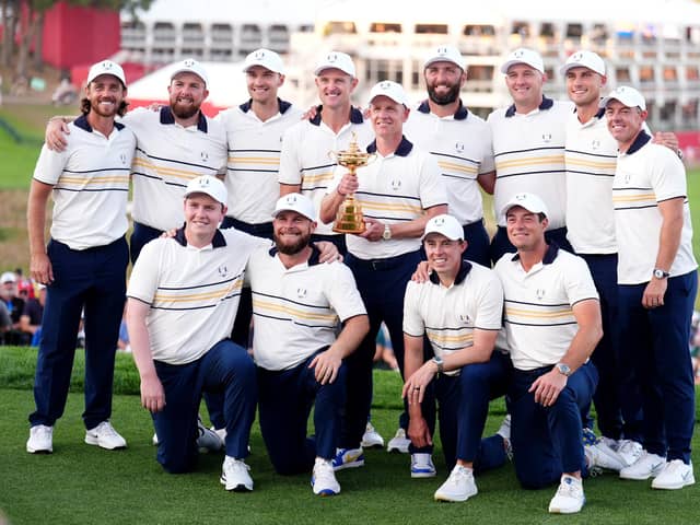 PGA of America chief executive Derek Sprague says the abuse of Team Europe at the Ryder Cup 'crossed the line'