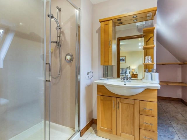 En-suite shower room.