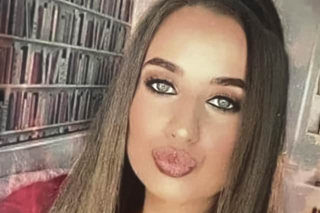 Chloe Mitchell's funeral took place on Thursday in Ballymena