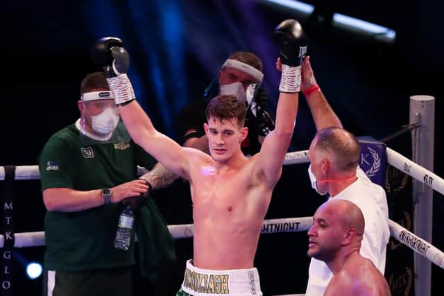 Belfast boxer Paul McCullagh Jr has sadly passed away. (Photo by Lewis Storey/Getty Images)