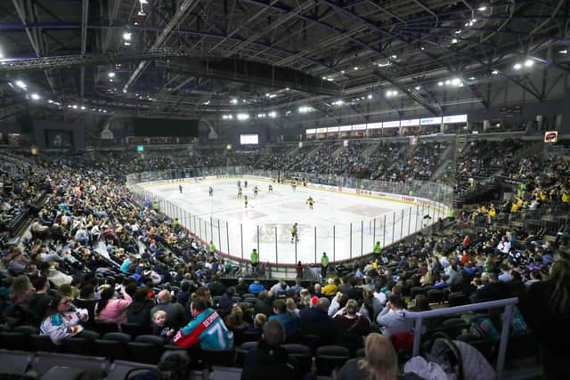 Belfast Giants with GKS Katowice during a IIHF Continental Cup, Group E game at the SSE Arena, Belfast, in November 2018.    Photo by William Cherry/Presseye