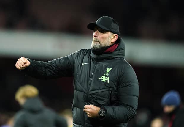 Liverpool manager Jurgen Klopp. (Photo by Andrew Matthews/PA Wire)