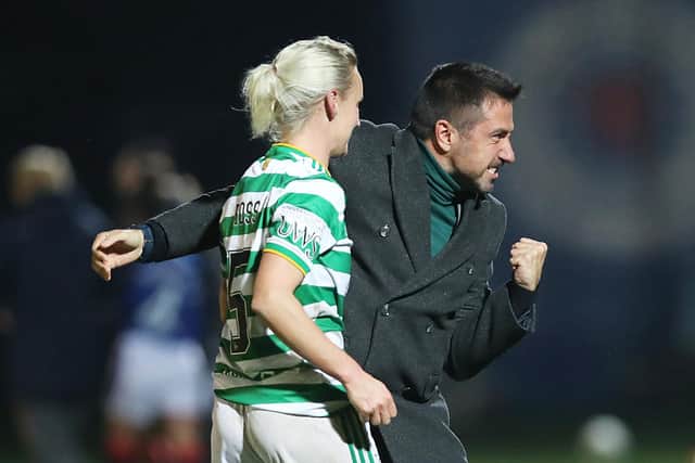Celtic ladies Coach Fran Alonso said he was called a 'little rat' at the end of Monday’s Scottish Women’s Premier League encounter with Rangers, which ended 1-1.