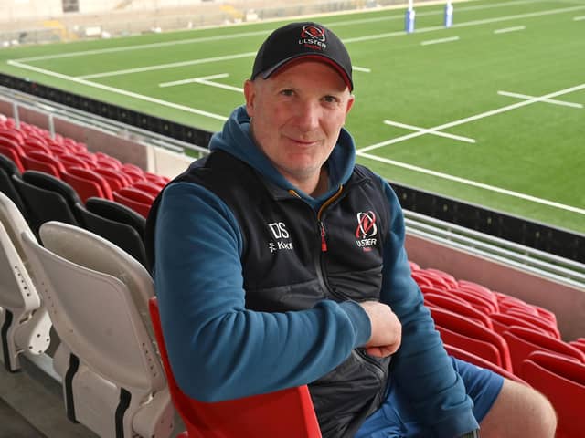 Ulster Rugby coach Dan Soper. PIC: Arthur Allison/Pacemaker Press.