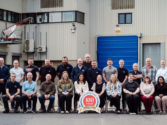 The Pilgrim’s Europe site team at Randalstown Feed Mill.