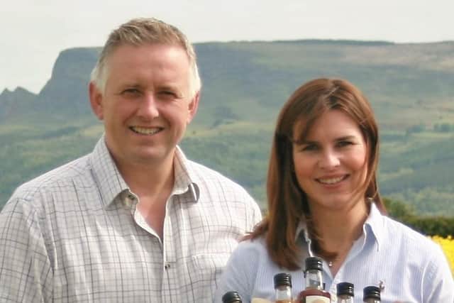 Richard and Leona Kane of Broighter Gold Rapeseed Oil in Limavady – significant new business in the Irish Republic with Dunnes Stores, Ireland’s leading retailer