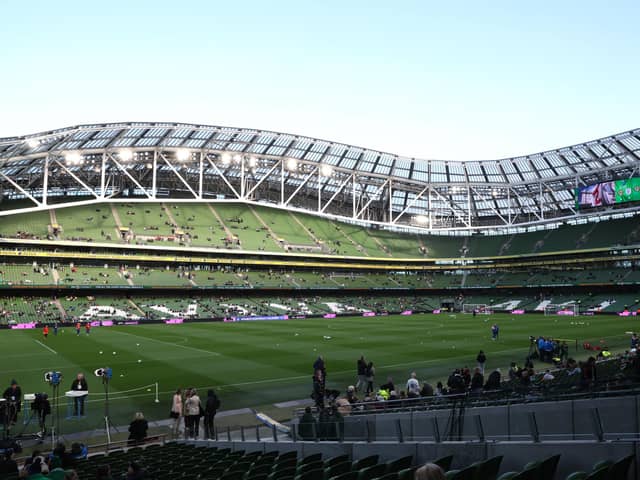 Dublin's Aviva Stadium. (Photo by Damien Eagers/PA Wire)