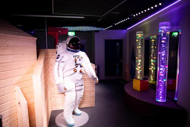 The sensory space to be discovered at Armagh Obervatory and Planetarium