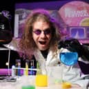 Pictured at the launch of NI Science Festival is science communicator and performer Professor Lukey Luke. The festival returns with a programme of over 200 events across 11 days from Thursday 16 – Sunday 26 February