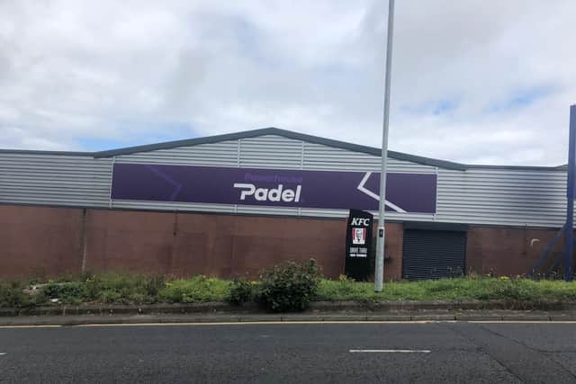 Powerhouse Padel Ltd recently secured planning permission from Causeway Coast and Glens Borough Council for the change of use at 52 Hanover Place into a state-of-the-art indoor padel centre – and the transformation is already underway, with new signage installed at the site