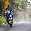 Mike Browne (Burrows Engineering/RK Racing Yamaha) won the Supersport race at the CDE Cookstown 100 on Saturday.