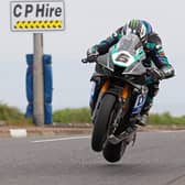 Michael Dunlop was third quickest in the opening Superbike qualifying session at the North West 200 on his MasterMac Hawk Racing Honda
