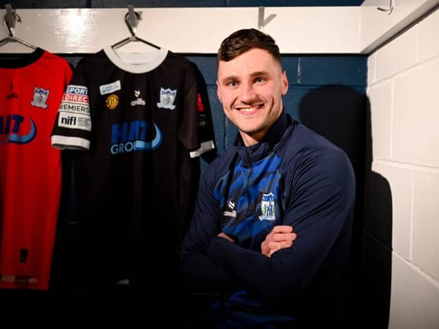 Newry City have signed goalkeeper Conor Mitchell. PIC: Newry City AFC
