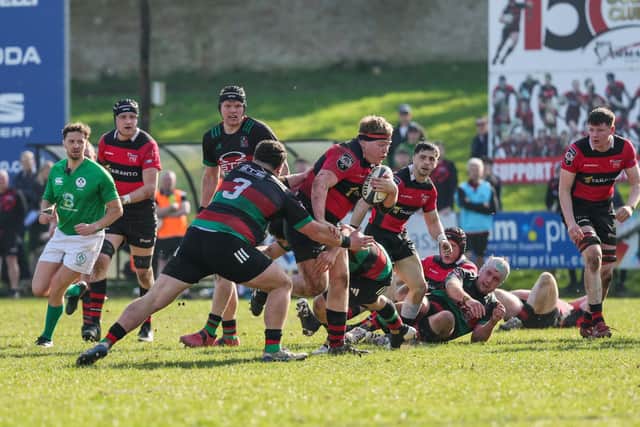 City of Armagh will be aiming to build on their victory over Highfield last week when they travel to face Trinity. (Photo by David Maginnis/Pacemaker Press)
