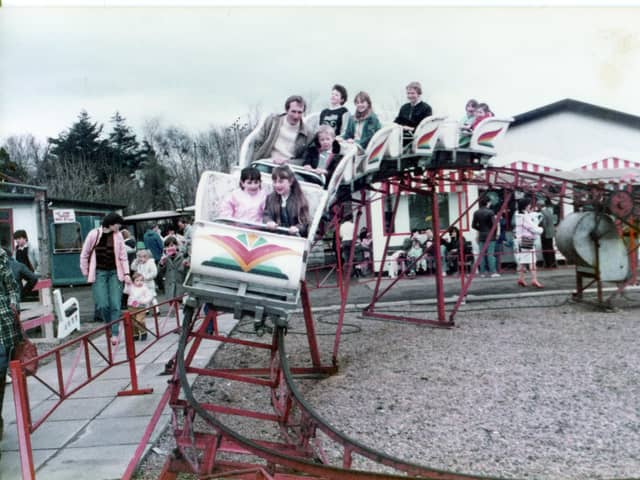 As well as animals, the Safari Park in Co Antrim offered other family attractions including slides, trains and a roller coaster that was larger than the Big Dipper in Portrush