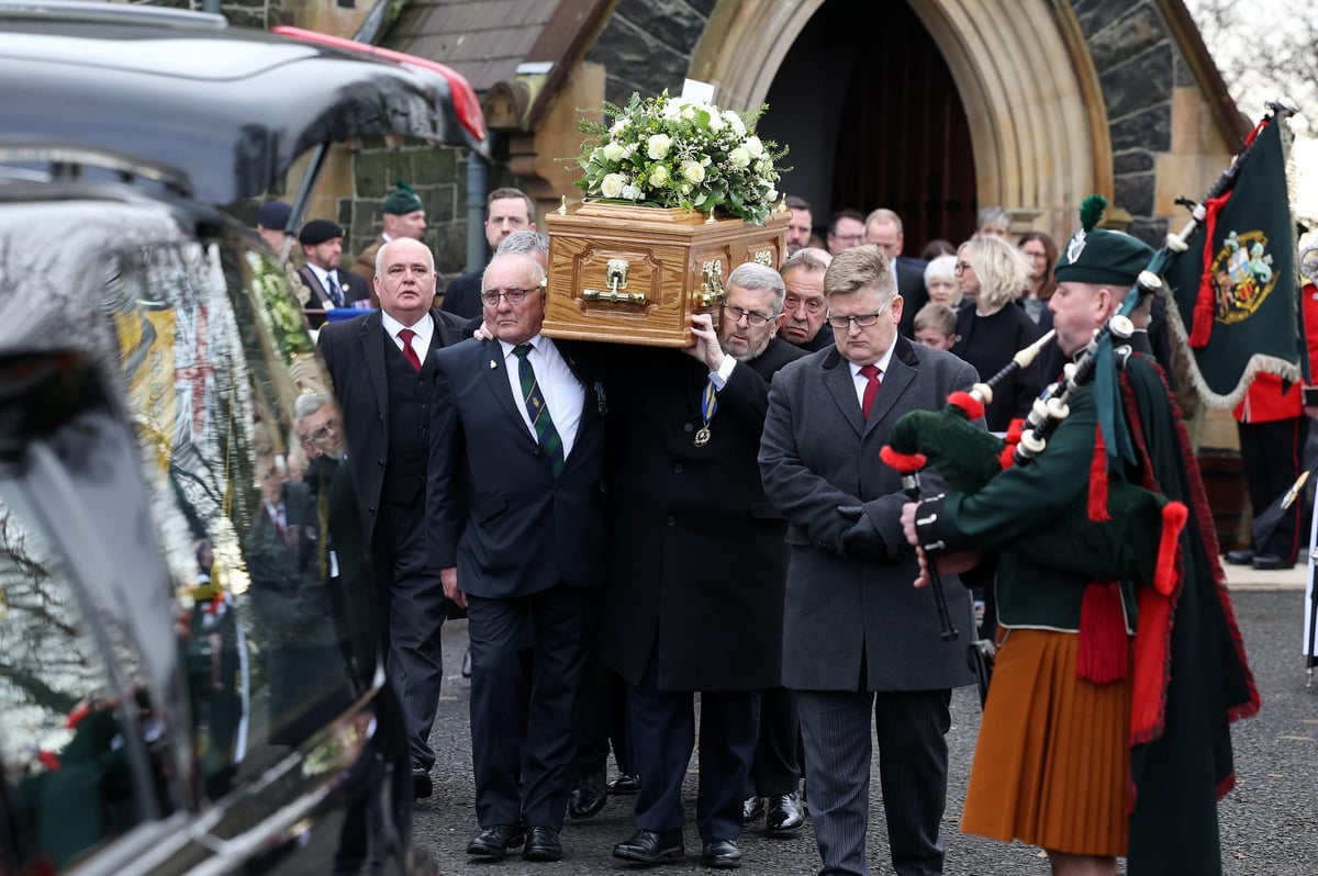 Dignitaries attend funeral for former Lord Lieutenant of County Antrim Joan Christie