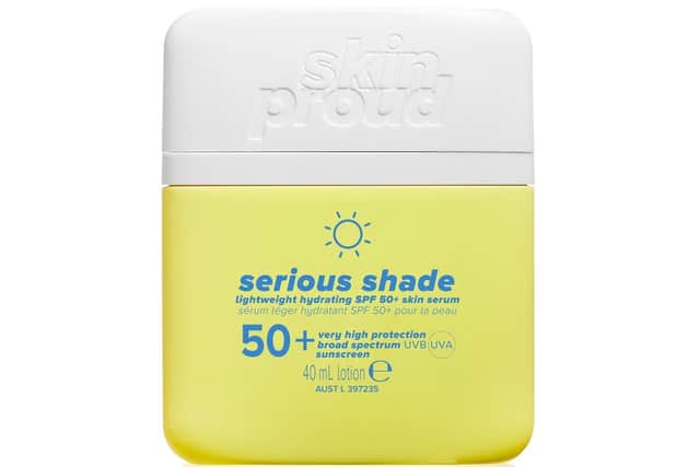 Serious Shade SPF 50+ Sunscreen, £16.95, available from Skin Proud.