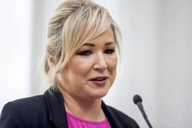Sinn Fein vice president Michelle O'Neill