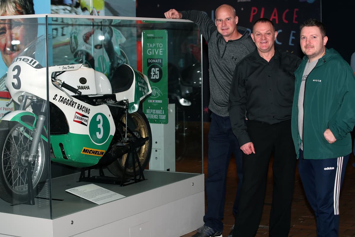 Magnificent seven Irish road racing motorcycles take centre stage in museum exhibition
