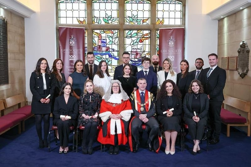 Newly admitted solicitors group