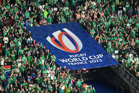 Ireland fans in Paris on Saturday sang a song written after the 1993 Warrington bomb. Lorna Smyth writes: '​I hope that the Cranberries song shoots to number one on the charts' (Photo by Matthias Hangst/Getty Images)