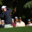 Northern Ireland’s Rory McIlroy during yesterday’s first round of the Wells Fargo Championship at Quail Hollow Country Club in North Carolina.