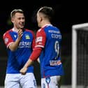 Kyle McClean and Joel Cooper played starring roles for Linfield. PIC: Inpho/Stephen Hamilton
