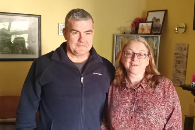 Danny and Kate Rafferty could now be facing a £100,000 bill to replair their dream home. Photo: Brendan McDaid, Derry Journal.