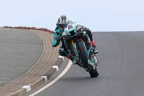 Michael Dunlop led the Superbike times on his Hawk Racing Honda at the North West 200 on Tuesday