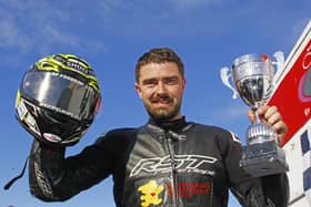 Ulster Superbike champion and Sunflower Trophy winner Carl Phillips. (Photo by Rod Neill/Pacemaker Press)
