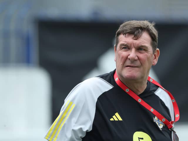Northern Ireland U21 manager Tommy Wright. PIC: Presseye/Brian Little